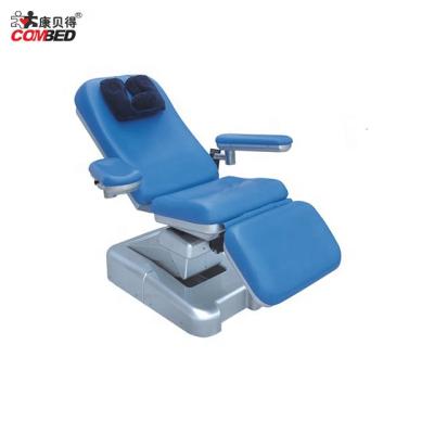 China DH-XD102 Modern Hot Sale China Electric Adjustable Arrest Used Blood Center or Clinic Hospital Hospital Steel Electric Blood Donor Couch for sale