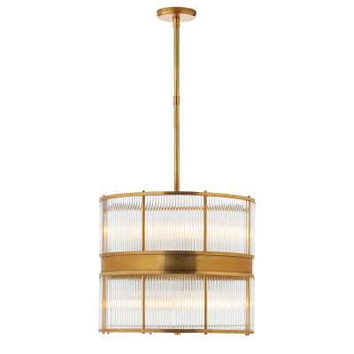 China Modern Modern All Designer Italian Copper Luxury LED Chandelier Decorative Indoor Light Lights Can Be Custom Made Glass Lights for sale