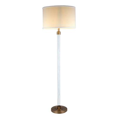 China Contemporary Modern Luxury Crystal Pattern Room Hotel Lobby Floor Lamp Living Room Art Atmospheric Bedroom Art Floor Lamp for sale