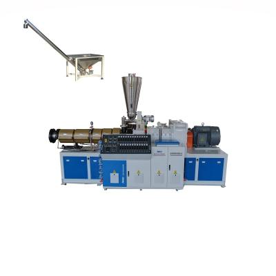 China PIPE High Performance PVC Pipe Plastic Conical Twin Screw Plastic Extruders for sale