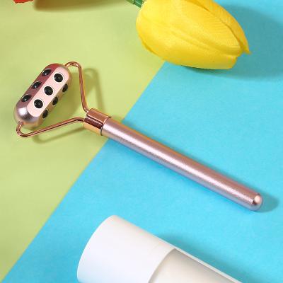 China Face Lift Tightening Products 2021 Hot Selling Germanium Face Roller Wrinkle Remove Facial Massager Beauty Bar for sale