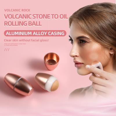 China Wholesale Price Eco-friendly Volcanic Volcanic Volcanic Facial Stone Oil Roller Pumice Roller Black Volcanic Stone for sale