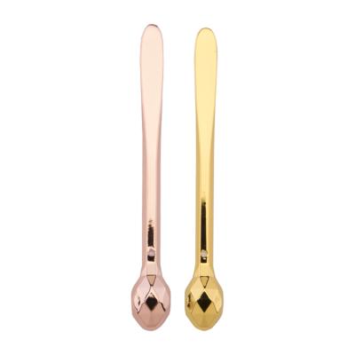 China EYE Straining 2020 Products Face Cream Metal Spoon Mini Skin Care Beauty Cosmetic Facial Spatula Spoon for sale