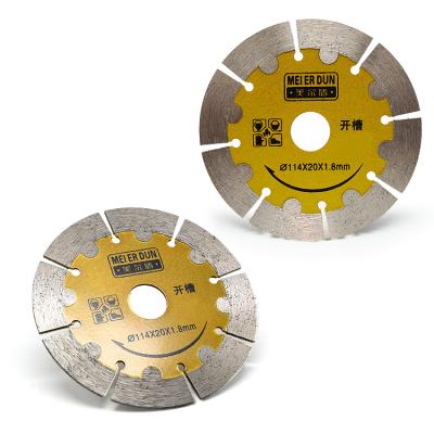 China High Speed ​​Diamond Slotted Cutting Disc Saw for Ceramic Stone Cutter Concrete Polish for sale