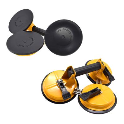 China Suction Cup Which Can Be Curved Professional Made Adjustable 3 Claws Glass Sucker Tile Transport Tools Glass Sucker Vacuum Cup for sale