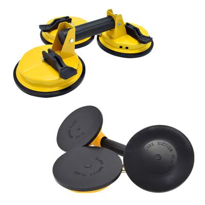 China Suction Cup That Can Be Cheap Cost Effective 3 Claws Curved Carrying Vacuum Cup Adjustable Glass Sucker Tile Glass Sucker Tools for sale