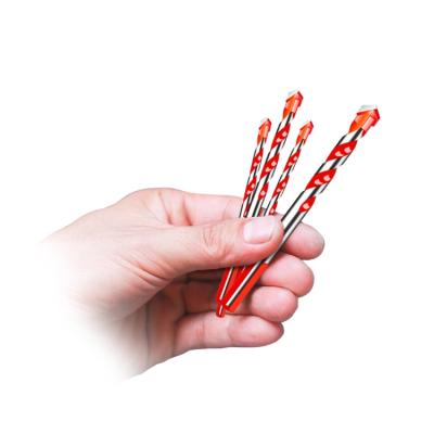 China New Product Efficient Shank Red Multifunctional Ceramic Drill Bits Twist Drill Bits Glass Drill Bits for sale