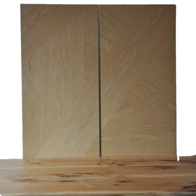 China New Greenland Modern Design White OAK Wood Veneer Panel Size 250x125cm Handmade Table Veneer Natural DIY Furniture Door Hardware for sale