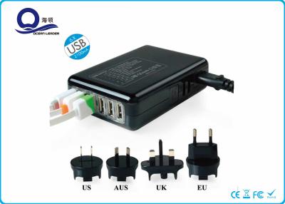 China 6 USB Port Universal Travel Charger , Universal World Wide Travel Charger for sale