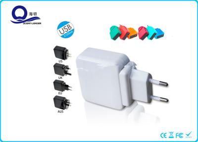 China Qualcomm Quick Charge Iphone USB Charger With 5V 2.1A Detachable Power Adapter for sale