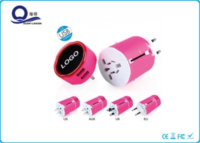 China Alle in einem Stromadapter des Adapter-5V 2A USB mit LED-Licht-Logo-Schnelladung zu verkaufen