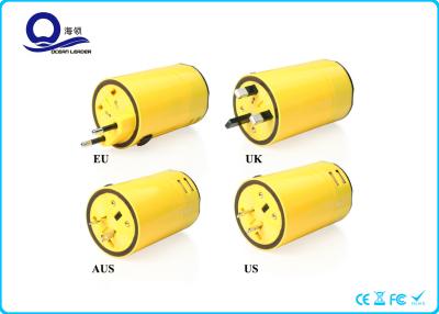 China 110 - 250V eingegebener tragbares USB-Wand Wechselstrom-Ladegerät-Universalreise-Gebrauch zu verkaufen