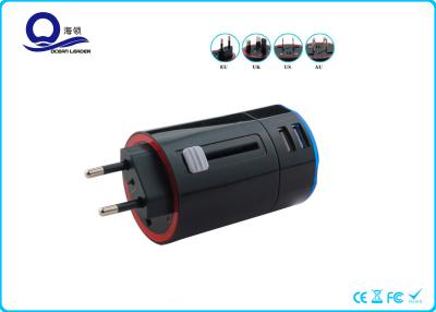 China Dual USB Port Rotary Smart USB Adapter Charger Universal Use 5V 2400mA Output for sale