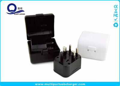 China 3 In 1 Worldwide Travel Universal Power Adaptor , Female To Male Electrical Plugs And Adaptors for sale