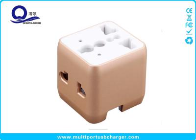 China Mini Portable 220 Volt To 110 Volt USB Travel Adapater Converter OEM Logo Printing for sale