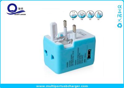 China Universal Use Usb Multi Plug Travel Charger Adapter US / EU / AUS / UK Standard for sale