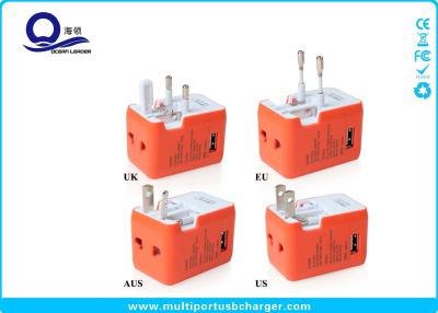 China Fixieren Sie geschützten USB-Energie-Universalreise-Stecker-Adapter 220V zu 110V 250V zu 110V zu verkaufen