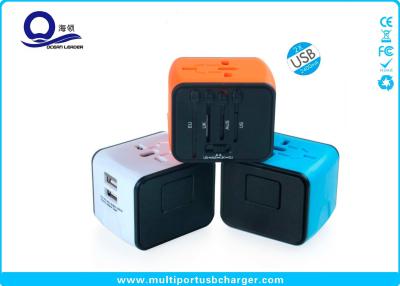 China Travel Electrical Power USB Qualcomm Quick Charger Plug Adapter 4 In 1 Safety Fuse for sale