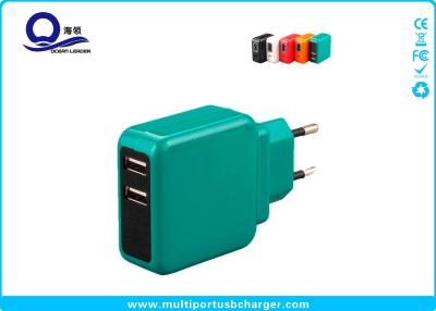 China 5V 2100mA USB Travel Charger , Fire Retardant Material Travel Multi Usb Charger for sale