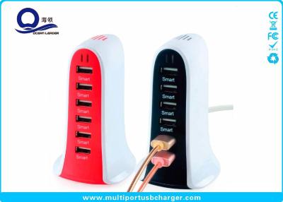 China Quick Charge Smart 6 Port USB Travel Charger Multiple Devices Penguin Design for sale