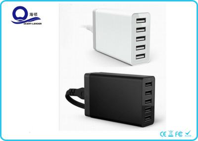 China 5 Ports Desktop USB Hub Charging Station with Smart IC Technology for iPhone for sale