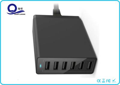 China Smart 6 Ports USB Charger USB Hub with 50W 10A Multiple Port Fast Charger for sale