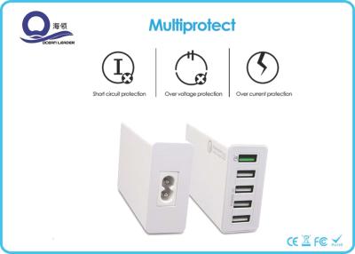 China EU US UK Plug MTK Pump Express Quick Charger with 5 USB Port for Restaurants for sale