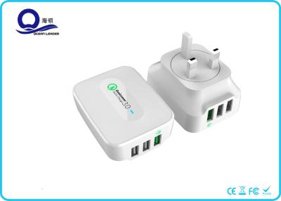 China 3 tragbares USB Wand-Ladegerät des Hafen-25W mit schnellem Ladegerät QC 3,0 USB für iPhone zu verkaufen