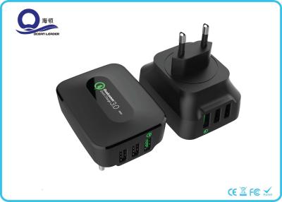 China 3 Ports 25W Qualcomm Quick Charge 3.0 & Smart USB Charger Wall Charger for Apple for sale