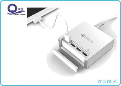 China 40W QC3.0 Multiple USB Charging Station Smart USB Charger with 4-Port for Quick Charge for sale