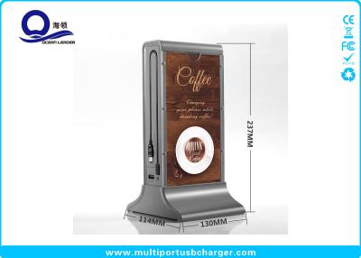 China Multiple Usb Desktop Charging Station , Cell Phone Charging Station Built In 4g Flash for sale