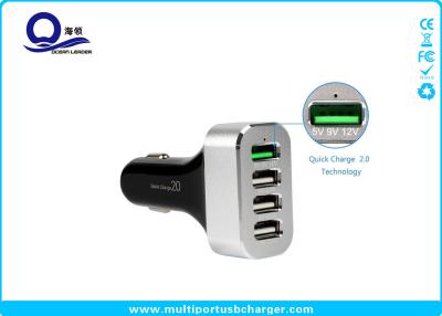 China Multiple Usb Automobile Charger with 4 Ports for Samsung Galaxy S7 S6 Edge S8 for sale