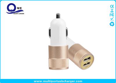 China Mobile Phone Dual Port USB Car Charger adapter / iPhone 7 Samsung Xiaomi Usb Phone Charger for sale