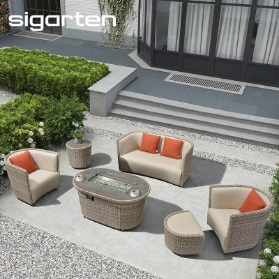 China Modern sigarten professional supplier Outdoor Sofa Set Furniture Modern Luxury outdoor sofas for garden for sale