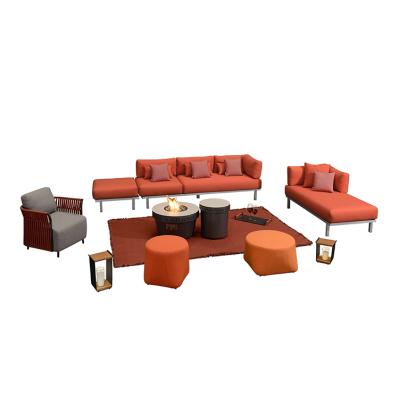 China OEM Alumimun Modern Professional Patio Manufacturer Outdoor Sofa Furniture Garden Set For Outdoor for sale