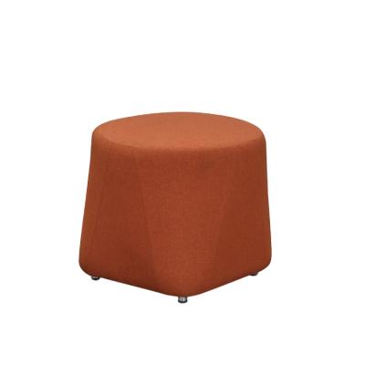 China (Other) Round Furniture Fabric Footstool Adjustable Comfortable Outdoor Upholstery Ottoman for sale