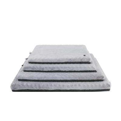 China Weihai Dog Paws Mattress Breathable Choice Warm Memory Foam Orthopedic Plush Dog Bed Pet Seat Cover Plush Kennel Mat for sale