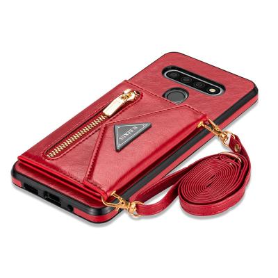 China 2021 Shockproof Flip Case Retro Leather Wallet Cover For LG Stylo 6 Case 360 ​​Protection Phone Shockproof Shell Stand for sale