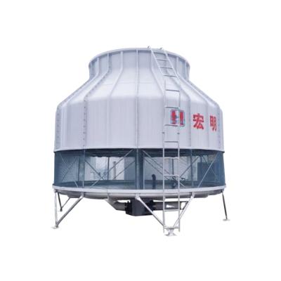 China Air Conditioning Cooling HON MING 60 Ton Small Counter Flow Round Cooling Tower for sale