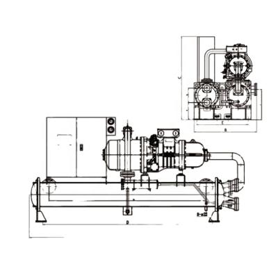 China Industrial Cooling Solutions HON MING Fish Shrimp Tank Cooler Heating Machine Aquarium Cooling Water Chiller for sale