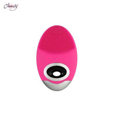 China For commercial & Home Use Rechargeable Electric Soft Silicone Clean Facial Cleansing Brush for sale