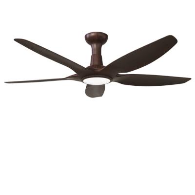 China Contemporary Optional Light Led ceiling fan Water transfer leaf 3 color change light CEILING fan OEM led ceiling fan with light and remote for sale