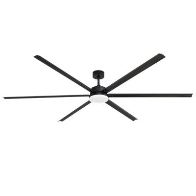 China Industrial 100 86 76 66inch Large industrial fan remote control ceiling fan with light ventilador de techo con luz led ceiling fans for sale