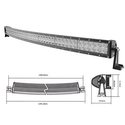 China Factory High Power OEM Factory Price Waterproof 36W Inch 4X4 Car Led Light Bar 50inch for sale