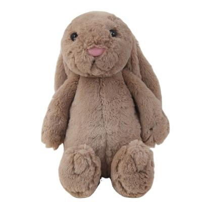 China Plush Bunny Long Ear Color Stuffed Bunny Animal Plush Bunny Toy Soft Stuffed Animal 30cm Flower Easter Bunny for sale