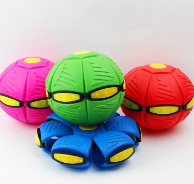 China ABS Amazon Children Novelty UFO Kick Ball LED Light Hot Selling UFO Ball For Kids Outdoor for sale