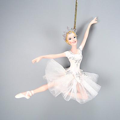 China Christmas Decoration / New Year Decoration Polyresin Ballerina Christmas Ornament for sale