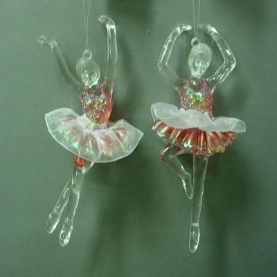 China Beautiful Vivid Acrylic Ballerina Ornament Home Dreamy Design for sale