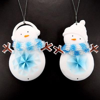 China Christmas Decoration/New Year Decoration Christmas/New Year White/Blue/Brown Snowman Acrylic Ornament for sale