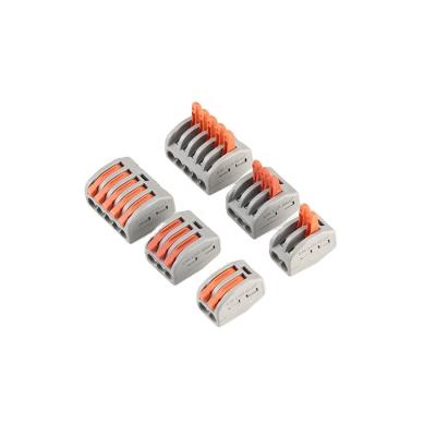 China Power Nut Wire Connector , Push In Wire Connector Compact Splicing Connector for sale